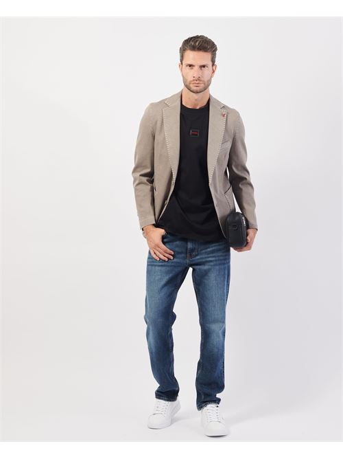 Veste Mulish coupe slim à simple boutonnage en coton MULISH | R7002-PERSEFONE OLDFANGO